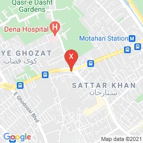 این نقشه، نشانی دکتر مازیار مخترع متخصص رادیولوژی فک و صورت در شهر شیراز است. در اینجا آماده پذیرایی، ویزیت، معاینه و ارایه خدمات به شما بیماران گرامی هستند.