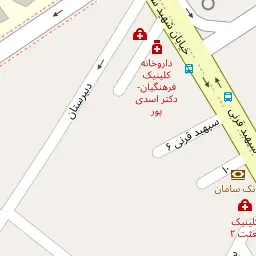 این نقشه، نشانی شنوایی شناسی و سمعک سپه (خیابان سپه) متخصص  در شهر کرمان است. در اینجا آماده پذیرایی، ویزیت، معاینه و ارایه خدمات به شما بیماران گرامی هستند.